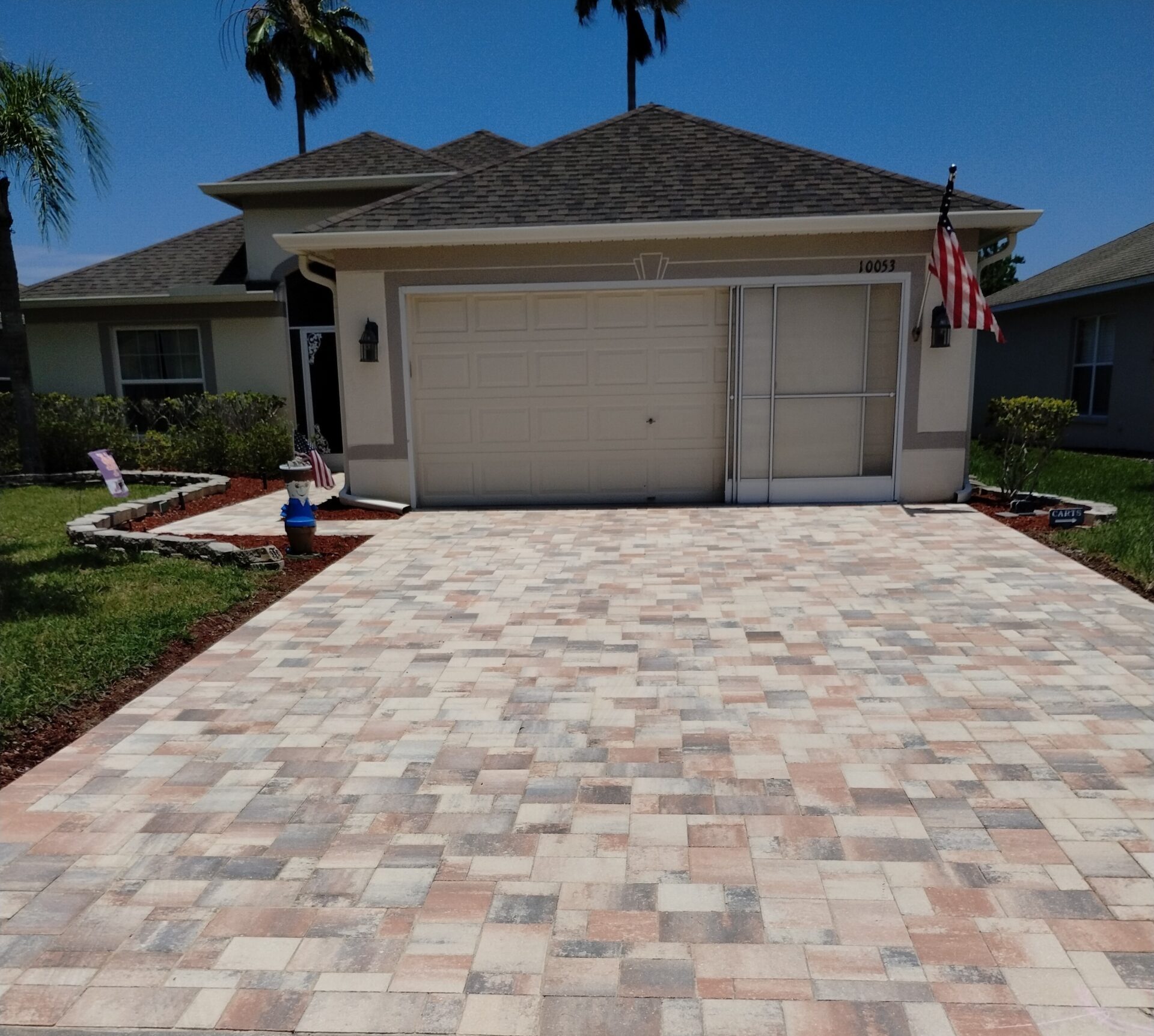 Driveway and walkway Pavers San Antonio FL