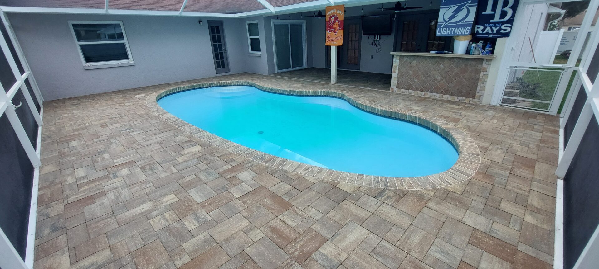 Pool Deck pavers wesley chapel